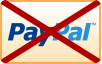 Le paiement par Paypal n'est pas accepté
