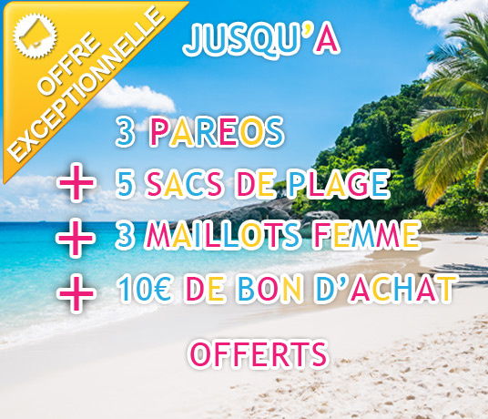 2020 : Grossiste Maillot de Bain vous propose de découvrir ses maillots de bain pour Homme, shorts, boxers, slips ou bermudas pour Femme, 1, 2 ou 3 pièces, pour Enfant et ses accessoires, sacs, serviettes...